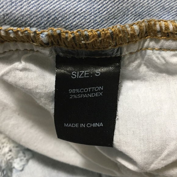 Nova Men Denim Jogger Pants Men’s S Light Wash Blue Distressed (Inseam 29). - Picture 10 of 11